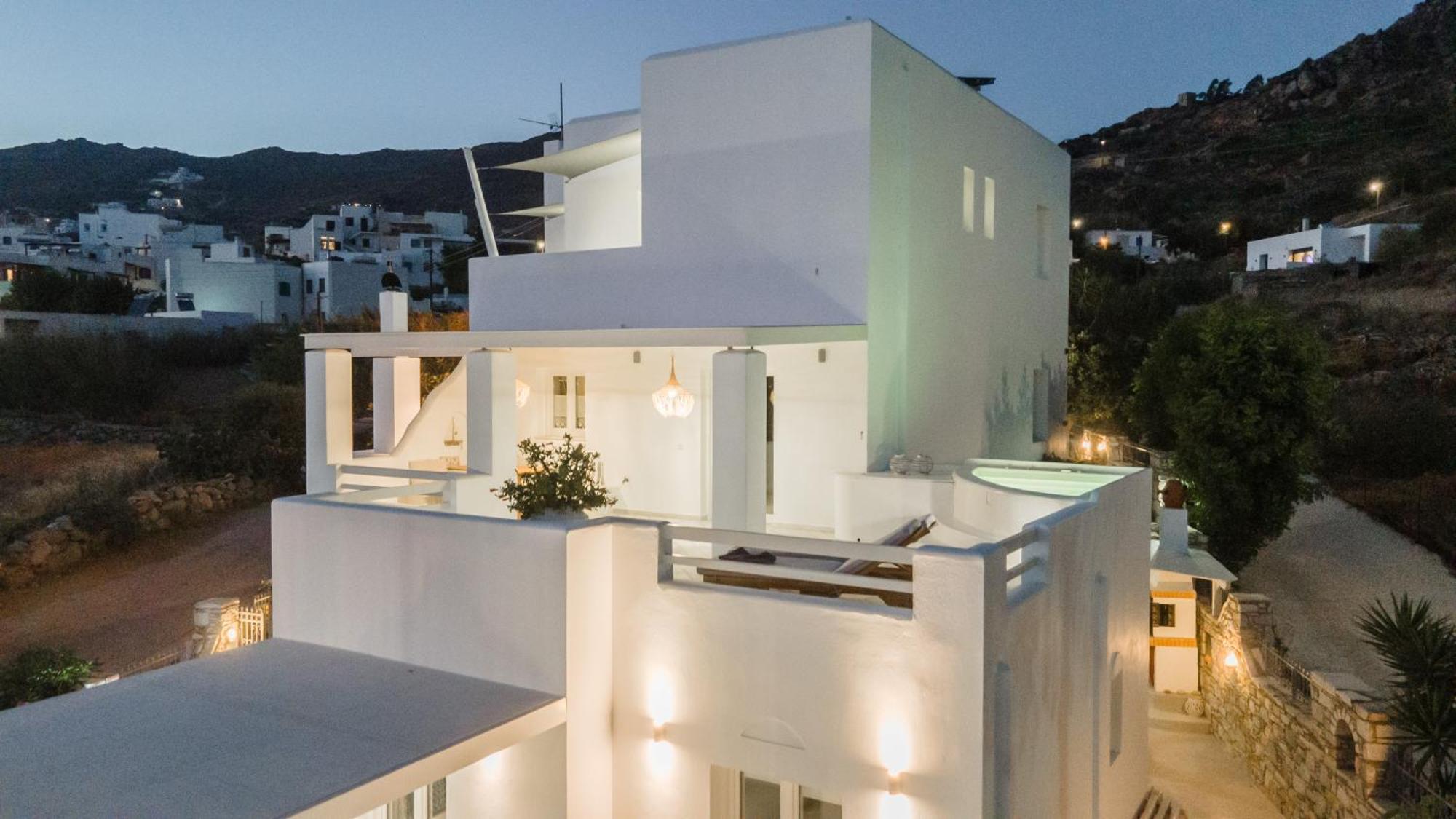 Aeolos Villas Sustainable Living Angídia Kültér fotó